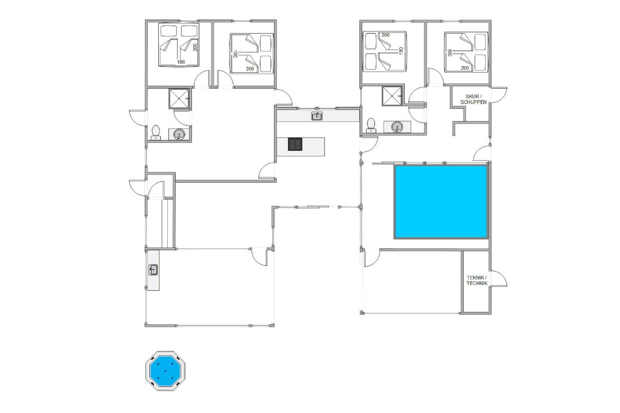 Vorschaubild von Ferienhaus ZW43 in Årgab - Westjütland