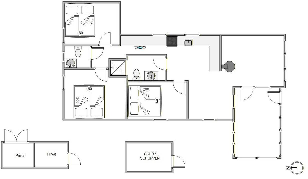 Vorschaubild von Ferienhaus ZW94 in Bjerregård - Westjütland