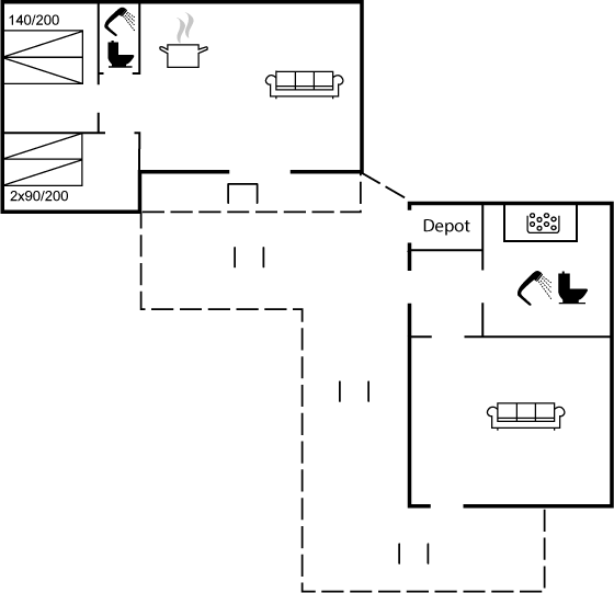Vorschaubild von Ferienhaus ZX29 auf Asserbo - Nordseeland