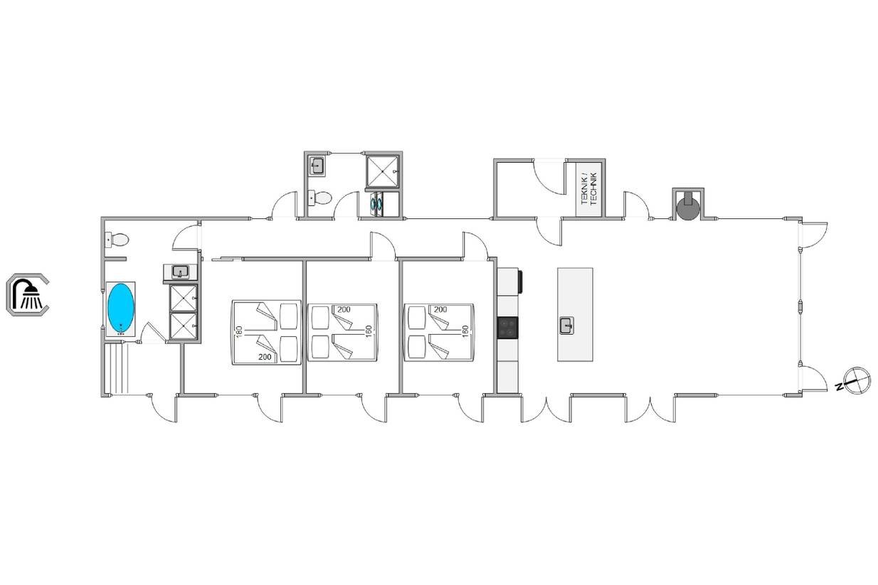Vorschaubild von Ferienhaus ZX99 in Søndervig - Westjütland