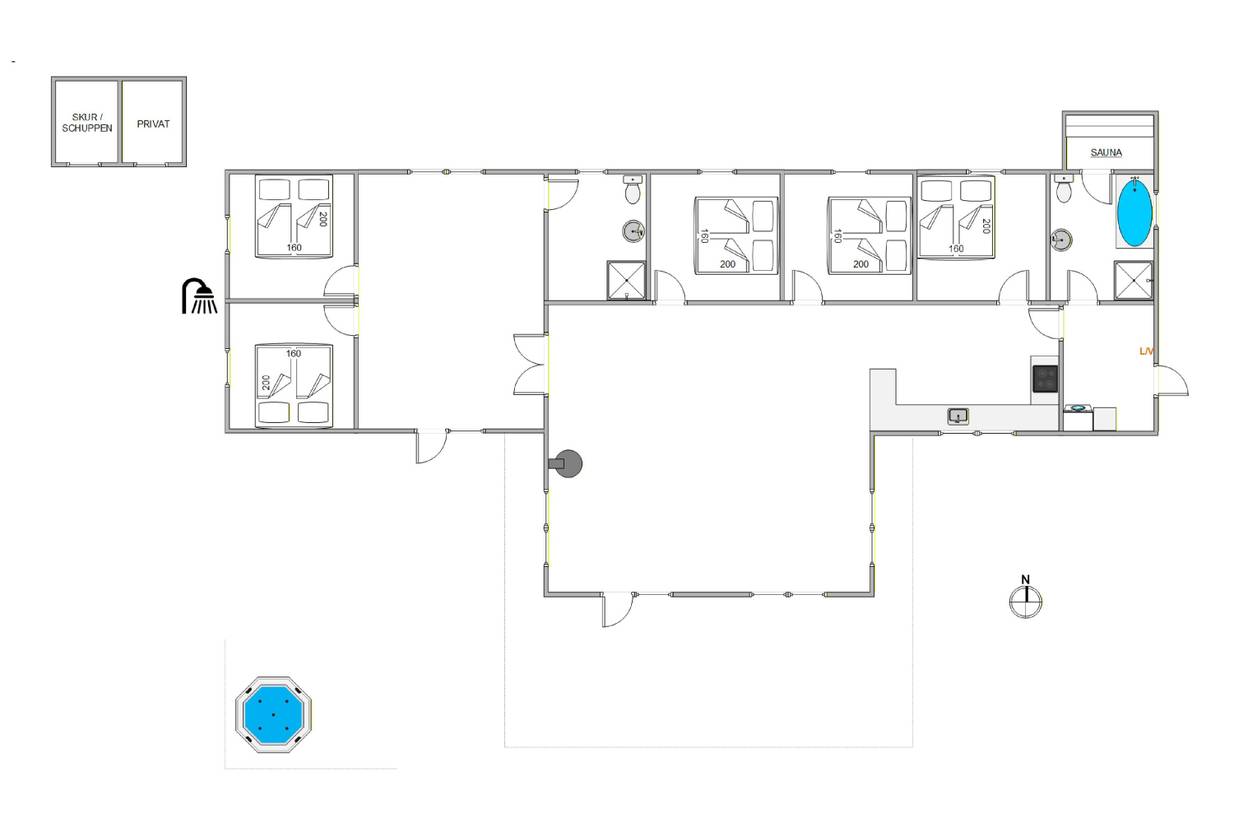 Vorschaubild von Ferienhaus ZZ40 in Blåvand - Westjütland
