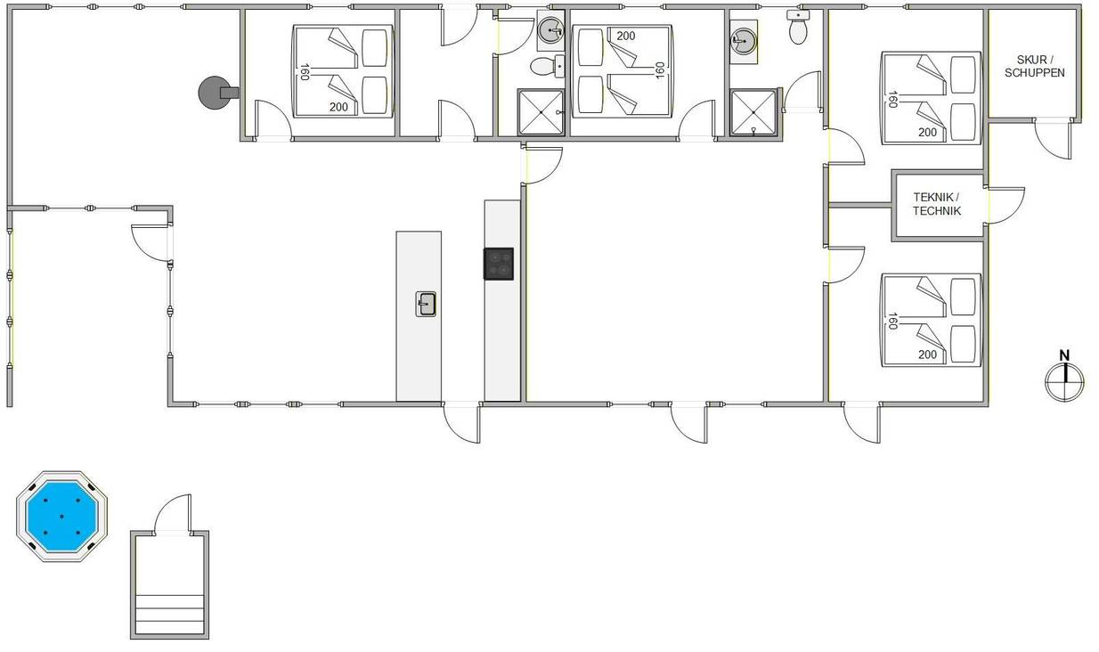 Vorschaubild von Ferienhaus ZZ91 in Bjerregård - Westjütland