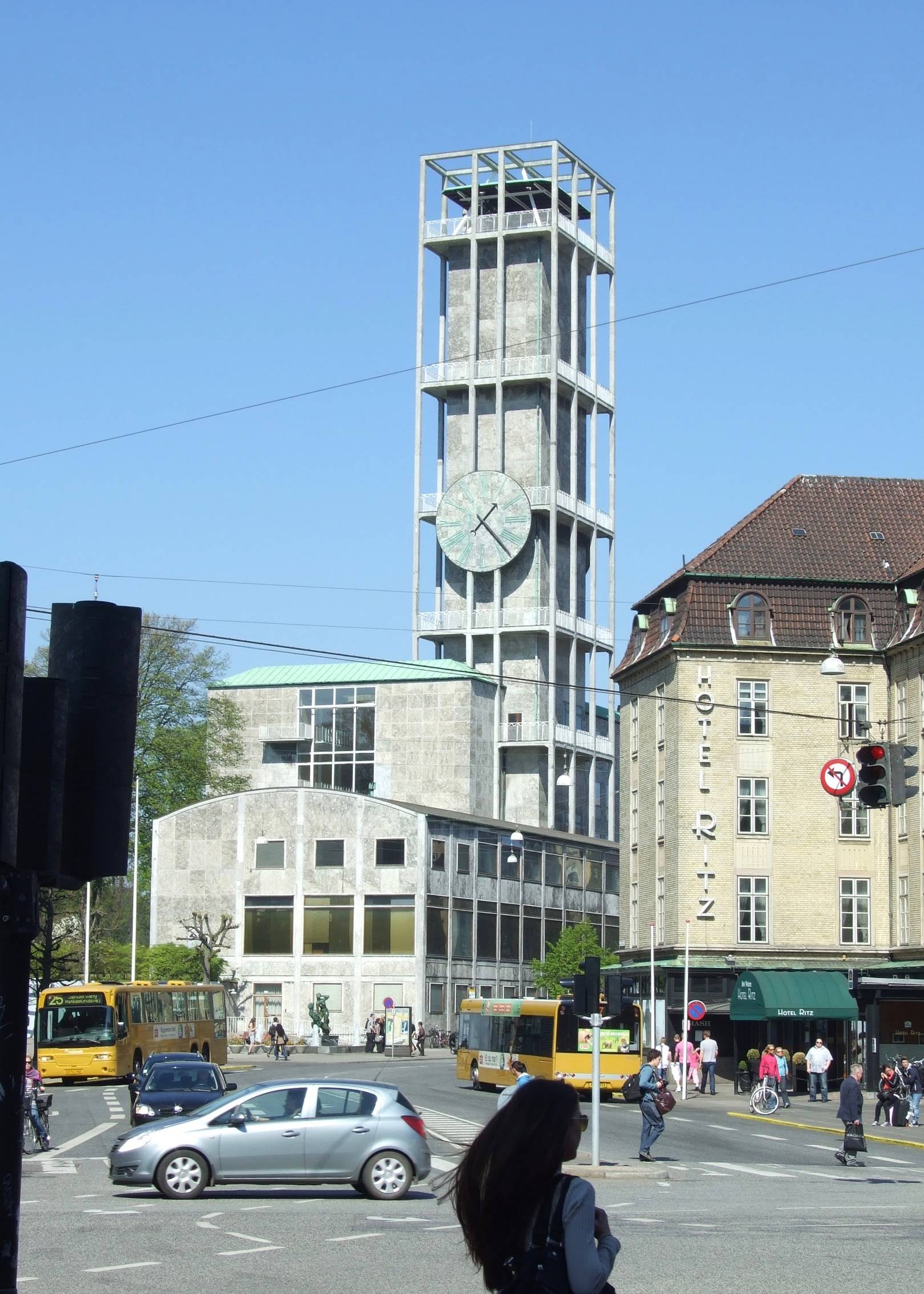 Rathausturm in Aarhus