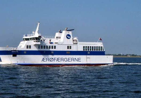 Die Ærø-Fahre unterwegs