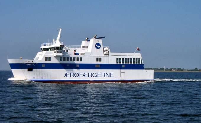 Die Ærø-Fahre unterwegs