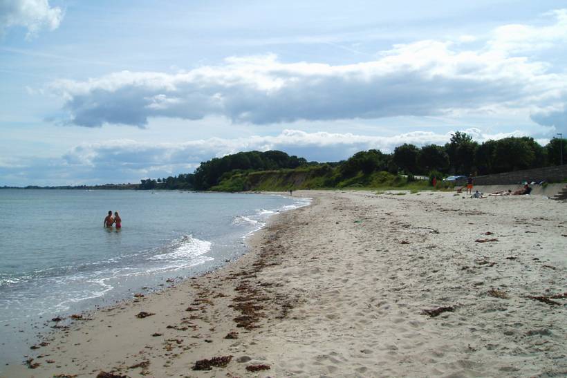 Foto von Mommark Hafen Strand