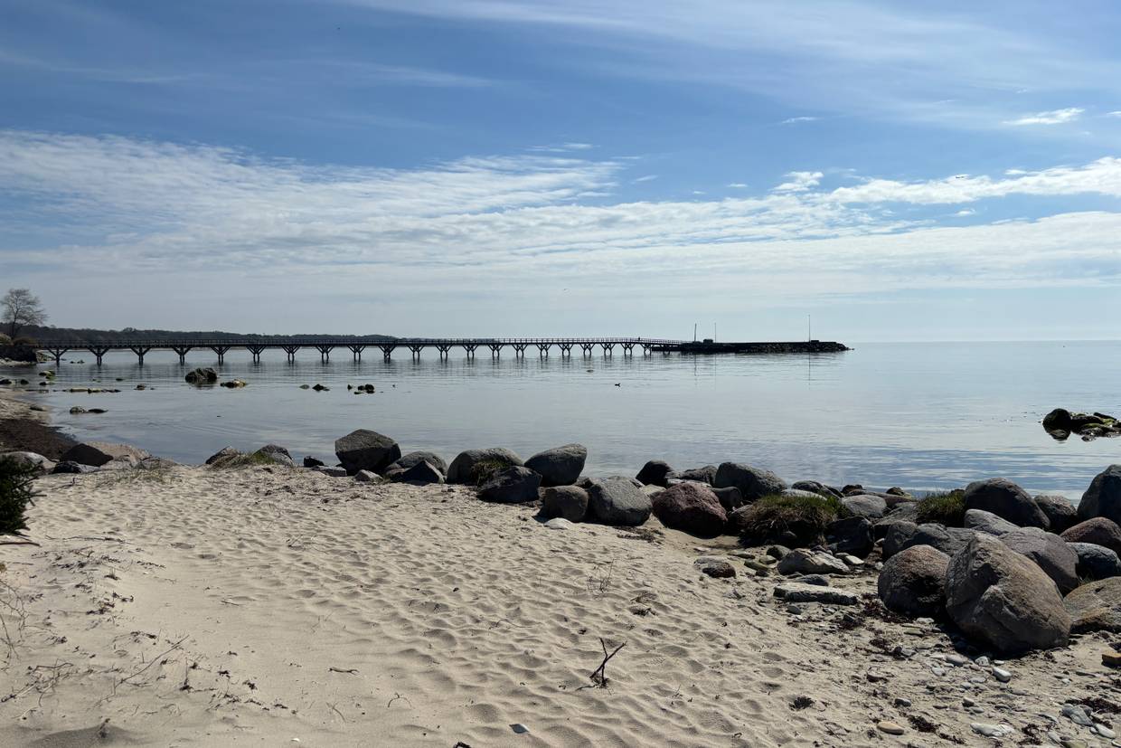 Foto von Arnager Strand