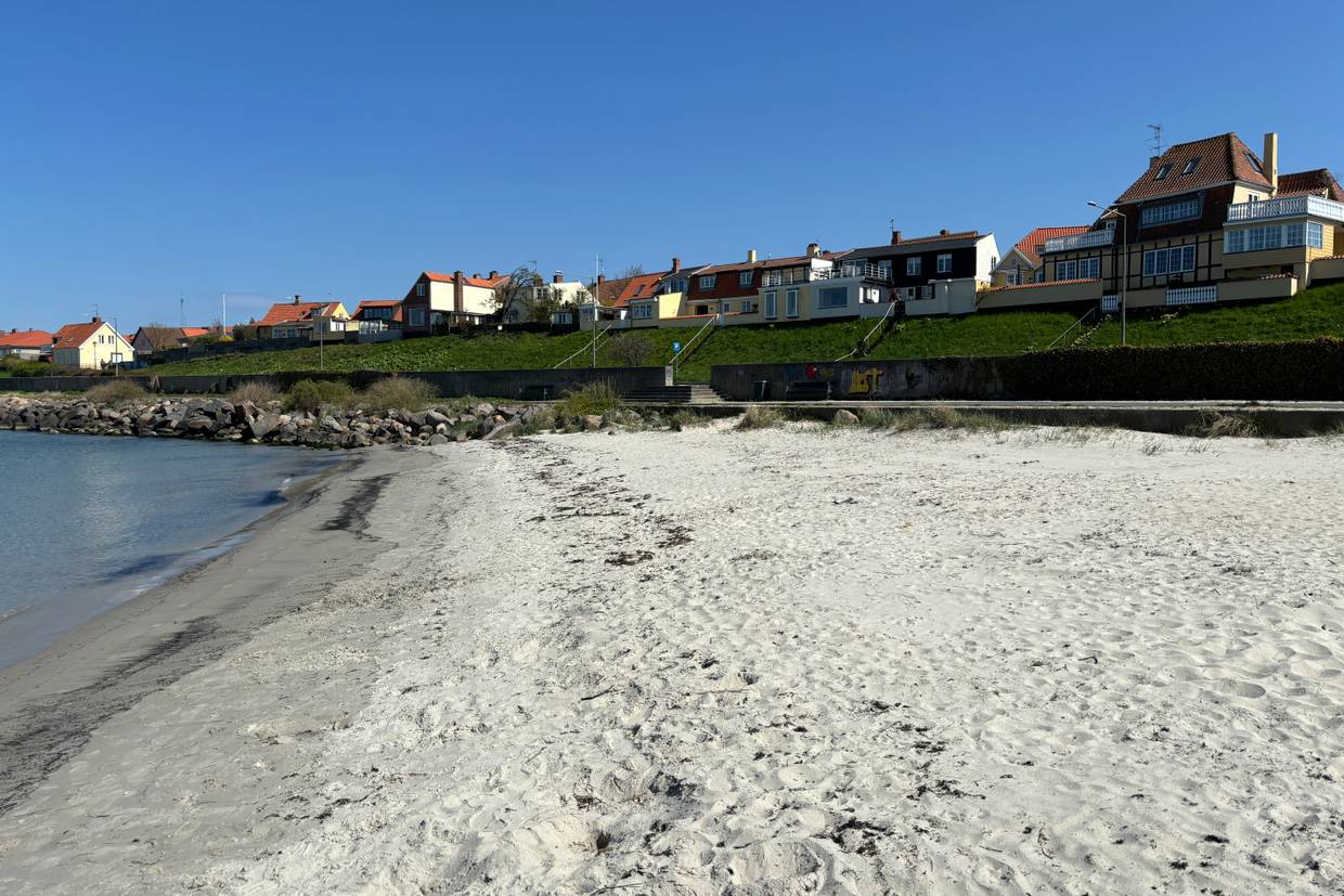 Foto von Rønne Strand am Hafen