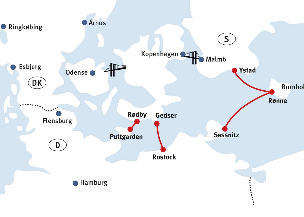 Fährschiff von Scandlines