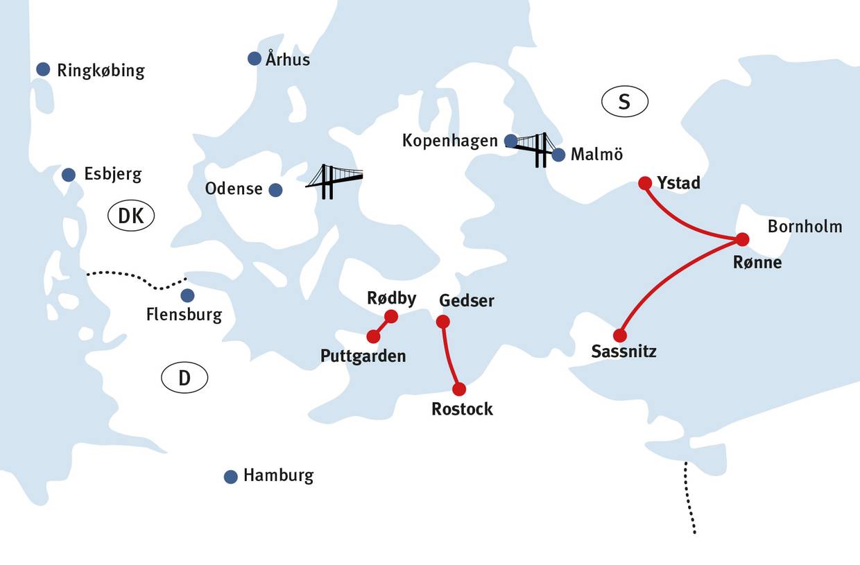 Fährschiff von Scandlines
