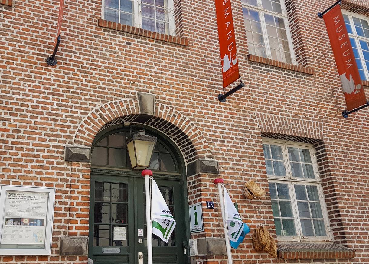 Eingang zur einem Museum in Nykøbing