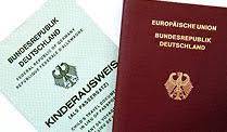 Kinderpass und Kinderausweis