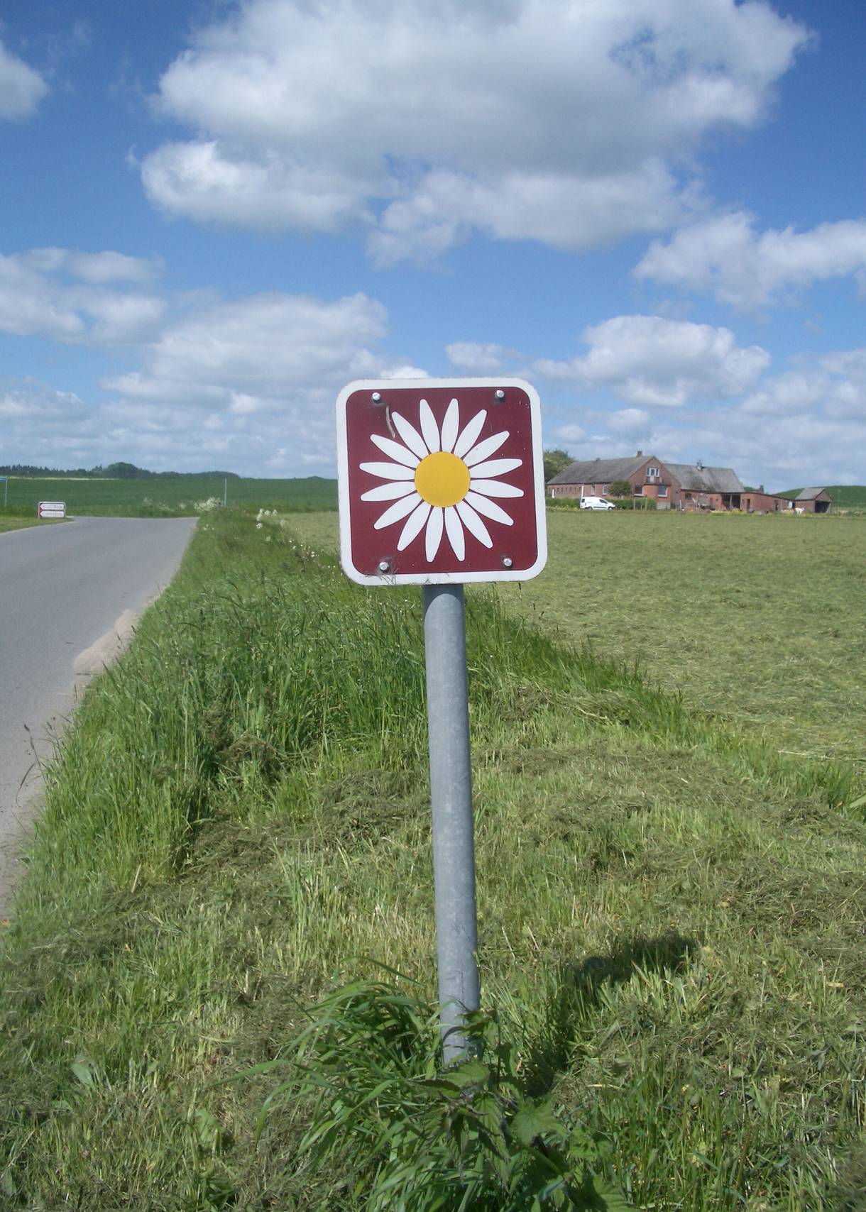 Hinweisschild Margeritenroute