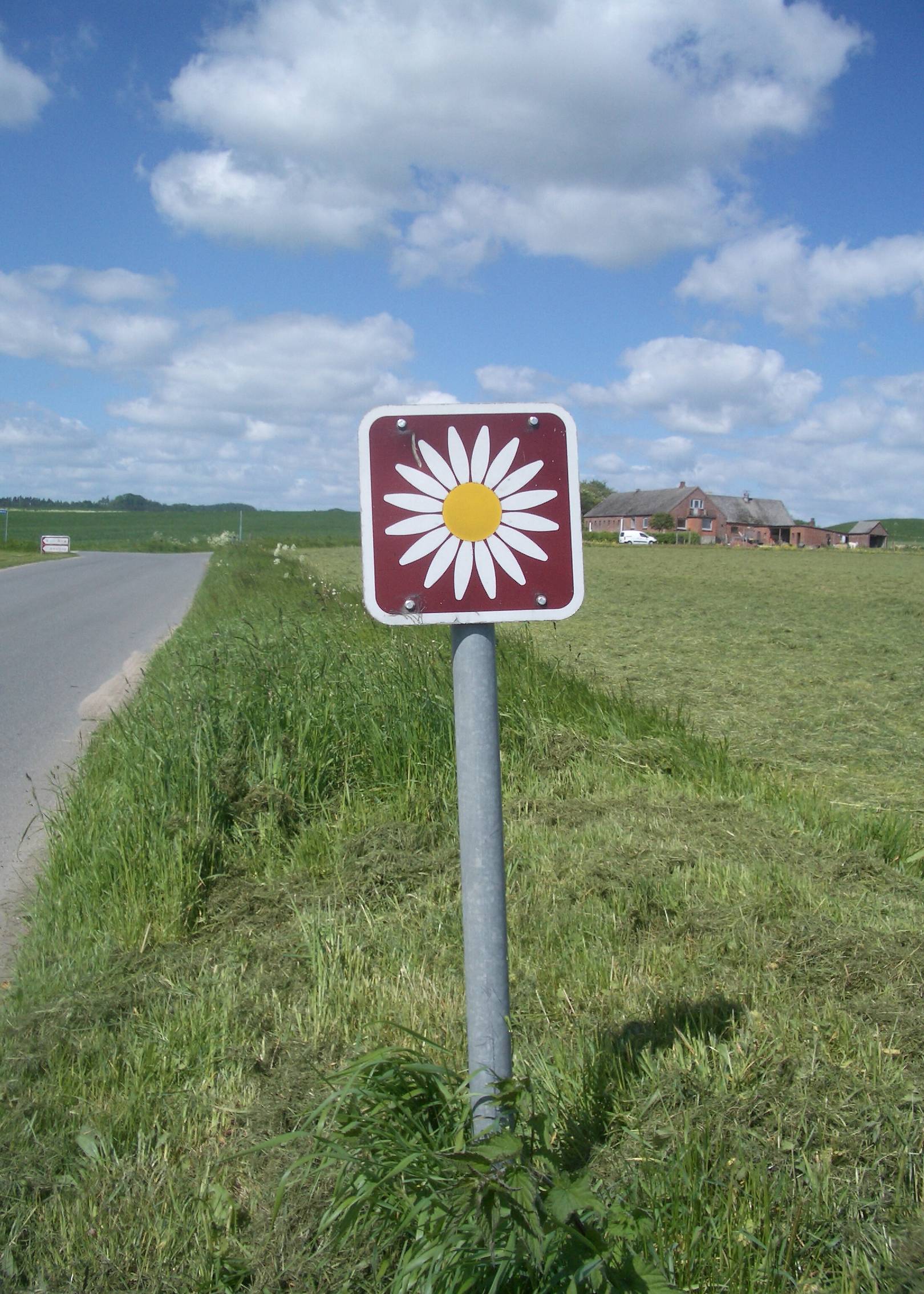 Hinweisschild Margeritenroute