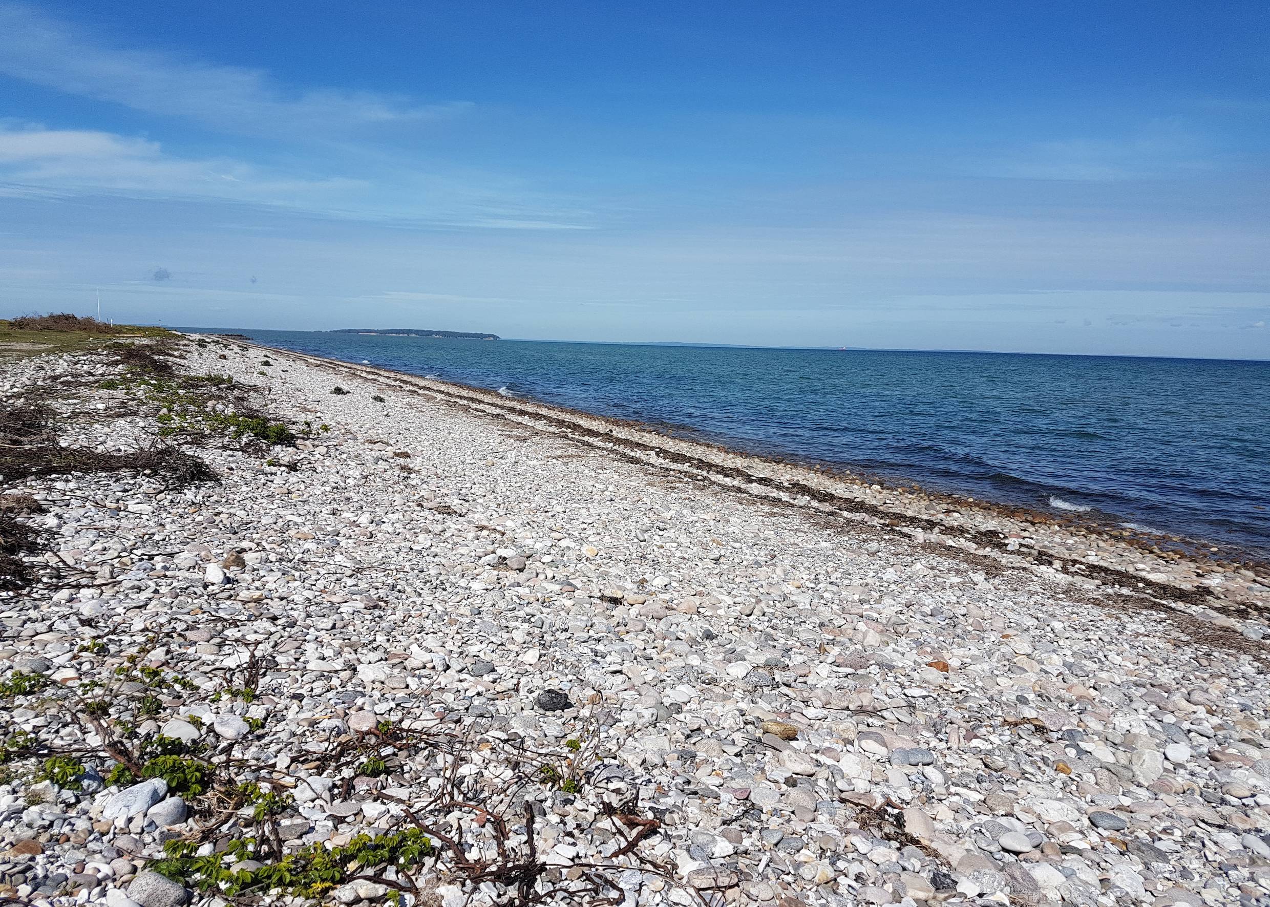 Steinstrand an der Ostsee