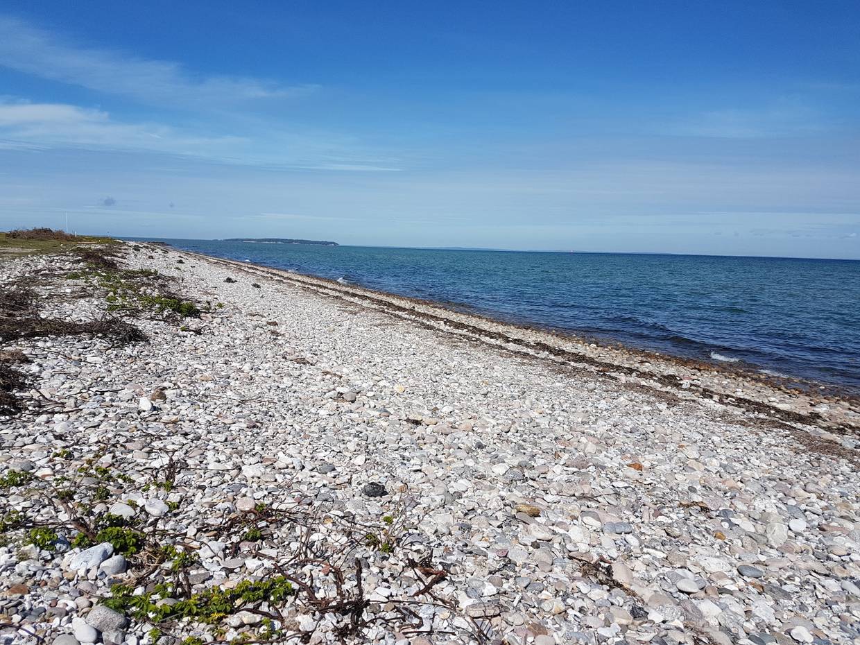 Steinstrand an der Ostsee