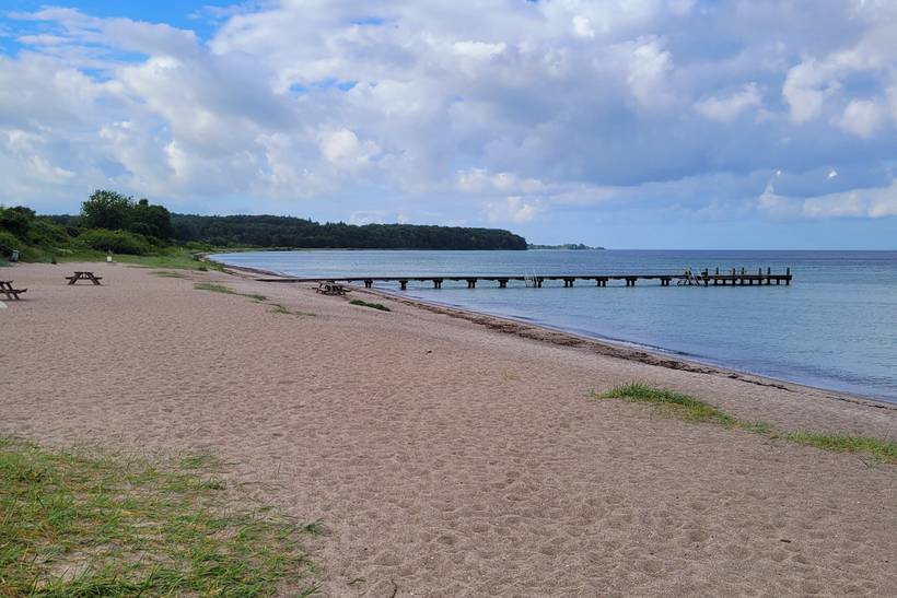 Foto von Lundeborg Strand