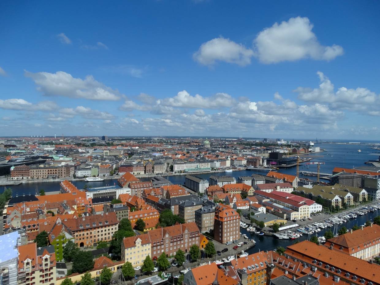 Kopenhagen von oben gesehen
