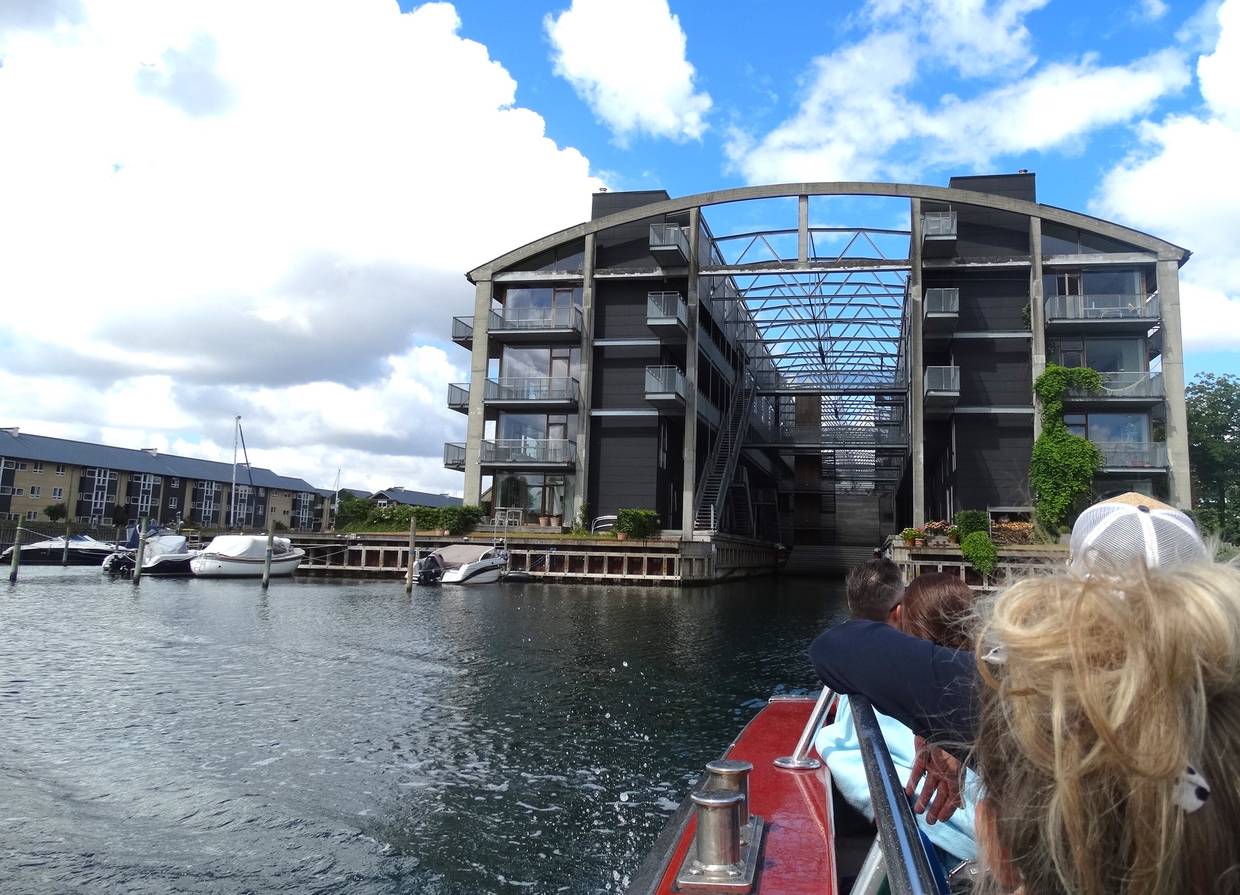 Wohnhaus am Wasser in Christianshavn