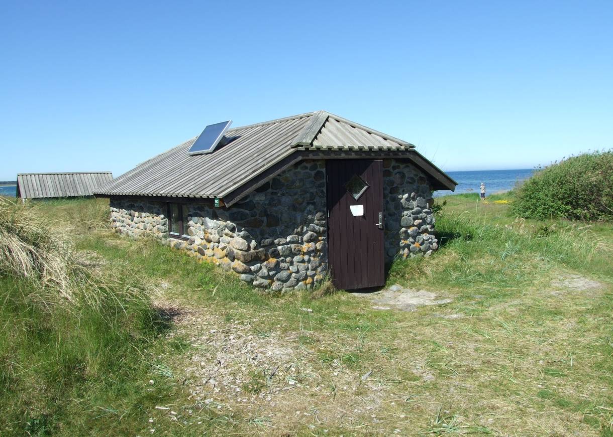 Kleine Fischerhütte aus Feldsteinen