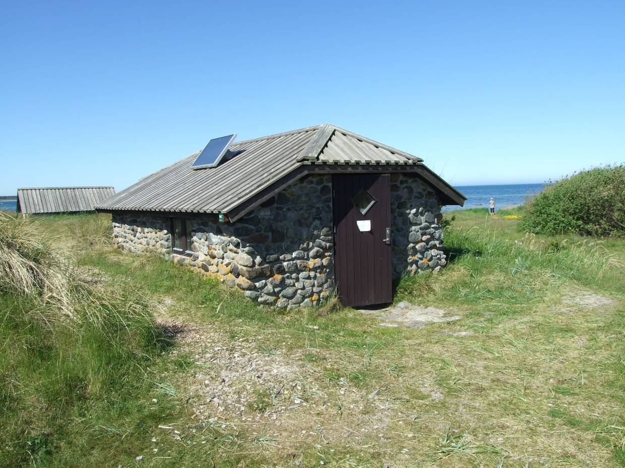 Kleine Fischerhütte aus Feldsteinen