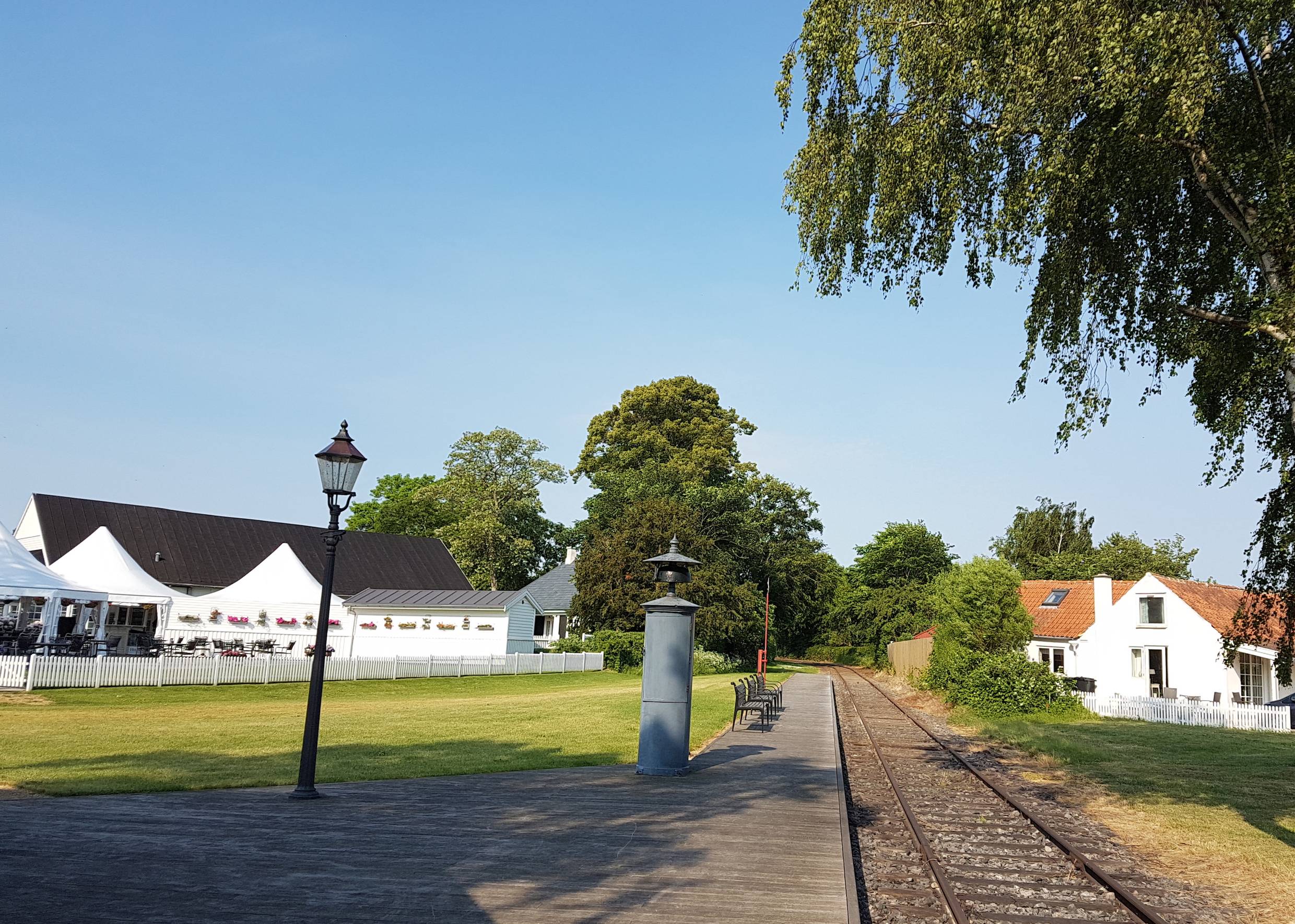 Bahnsteig der Museumsbahn