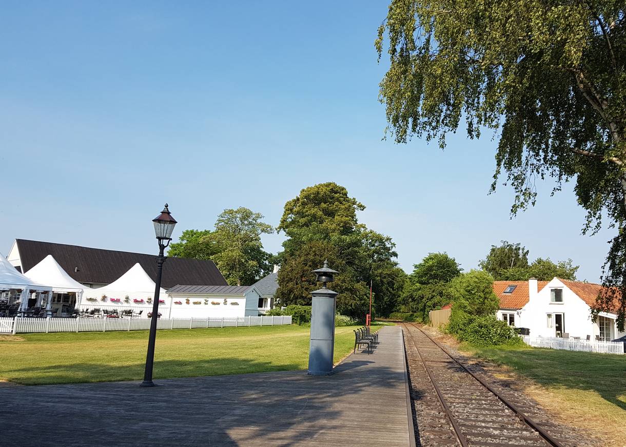 Bahnsteig der Museumsbahn