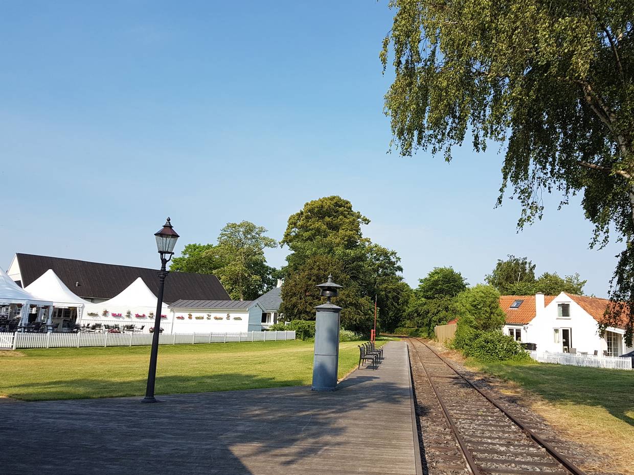 Bahnsteig der Museumsbahn