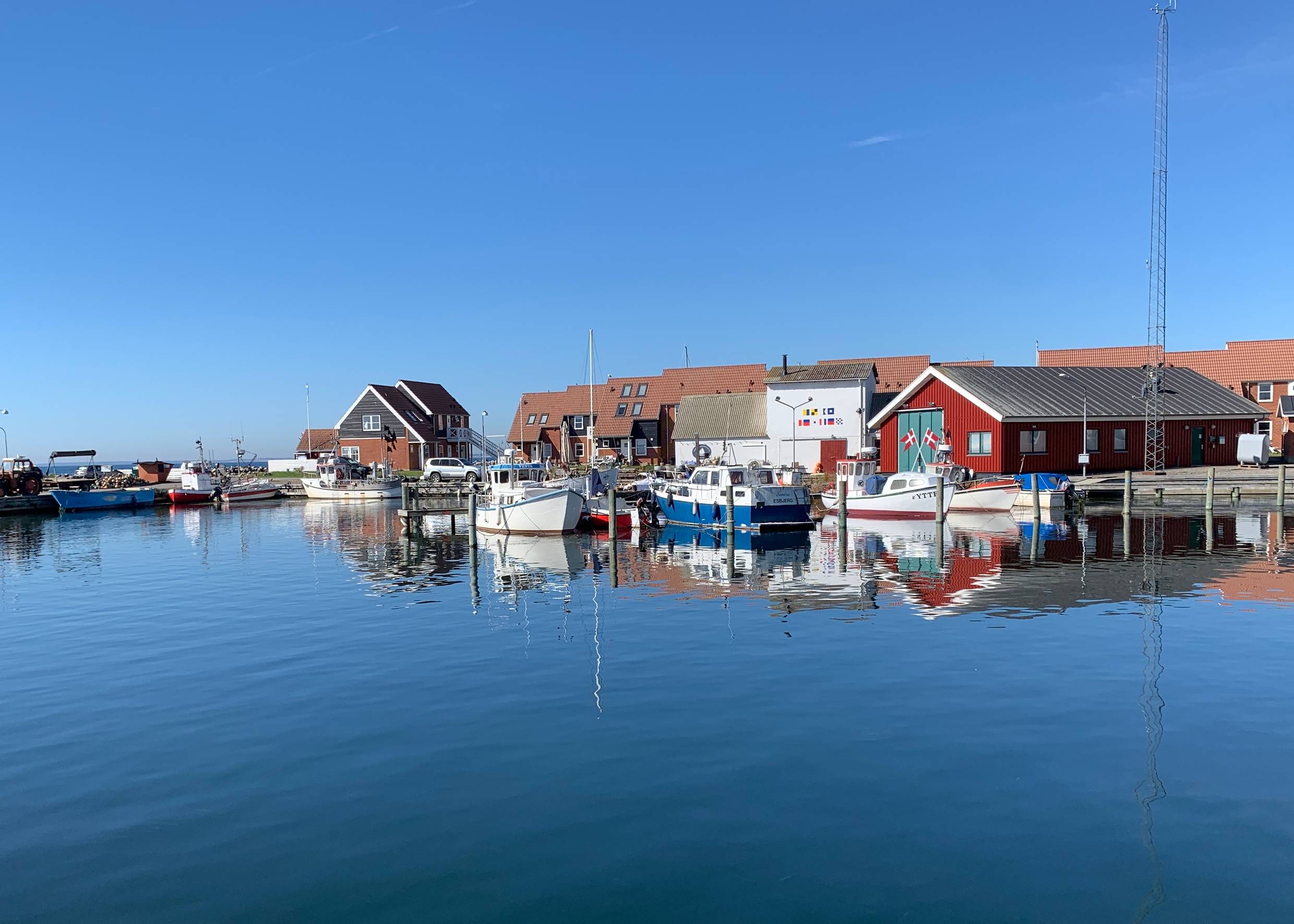 Hafen Klintholm auf Møn