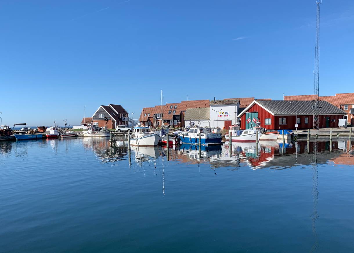 Hafen Klintholm auf Møn