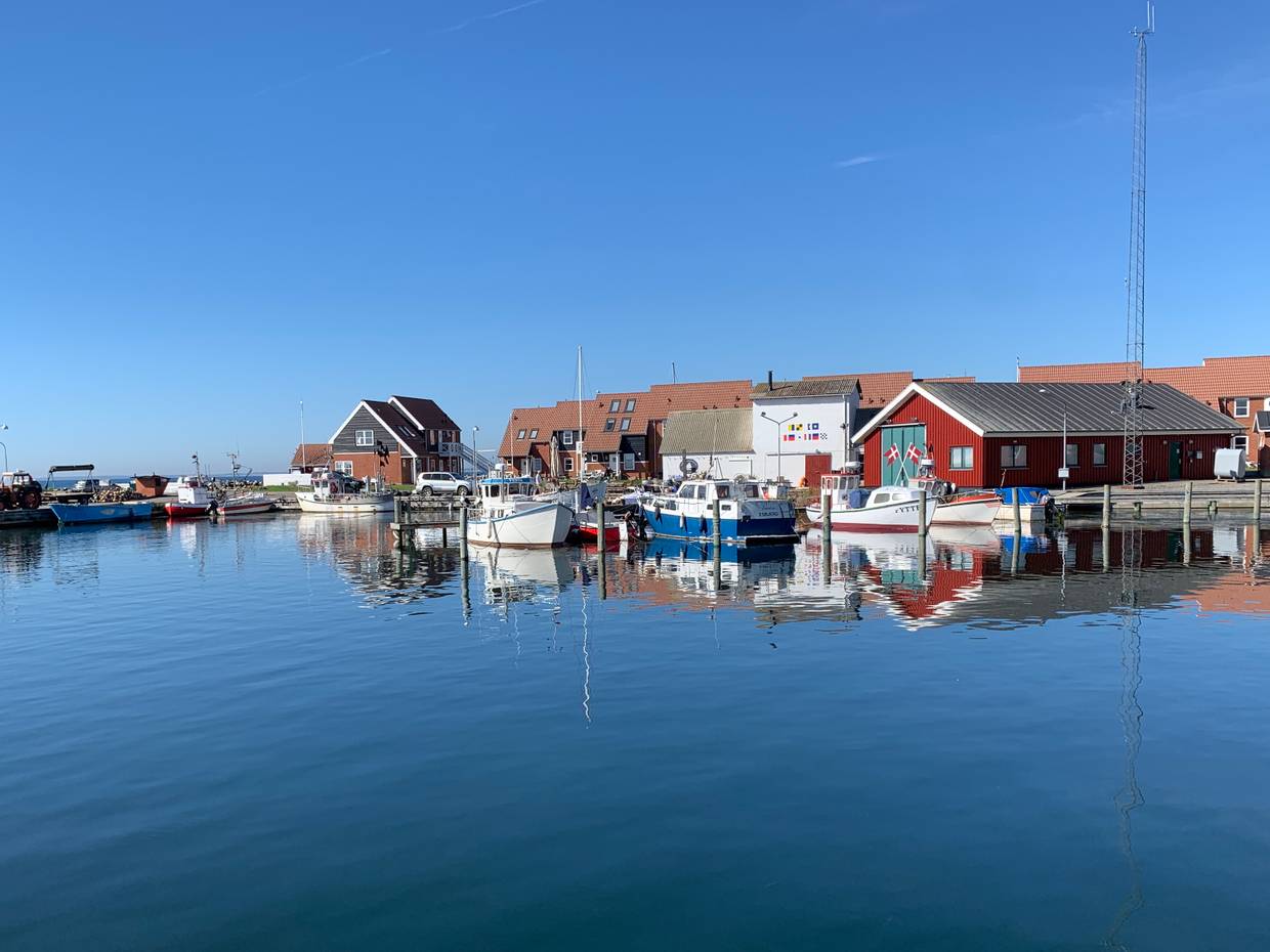 Hafen Klintholm auf Møn