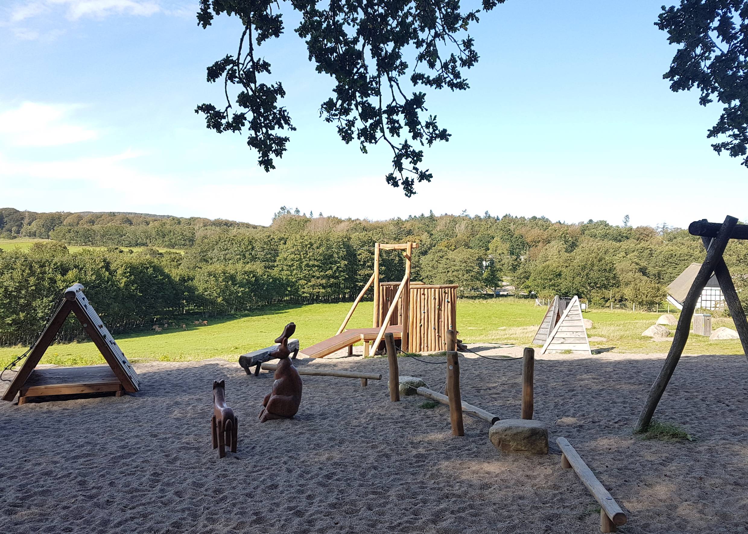 Spielplatz am Waldrand