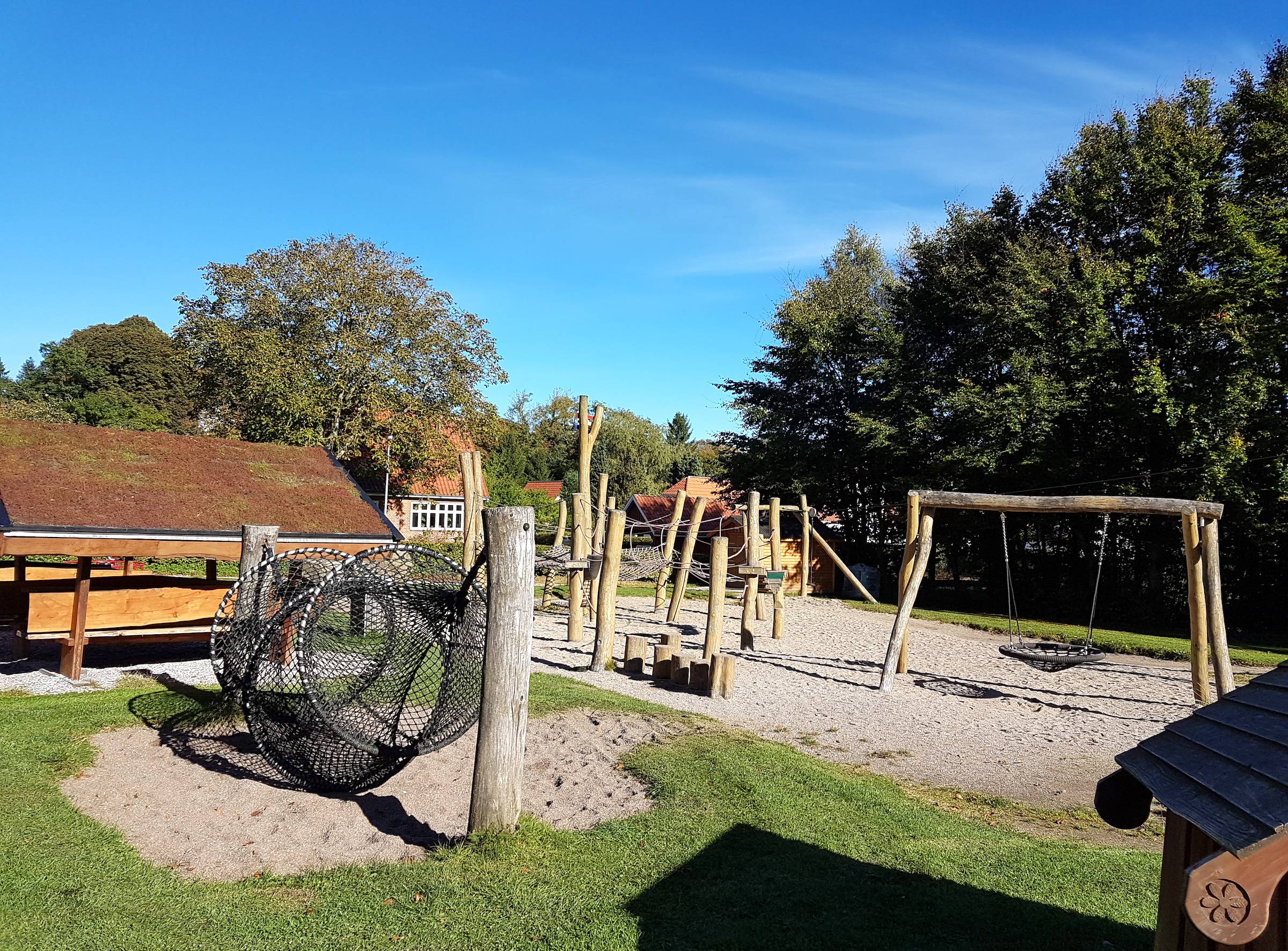 Spielplatz am Waldrand