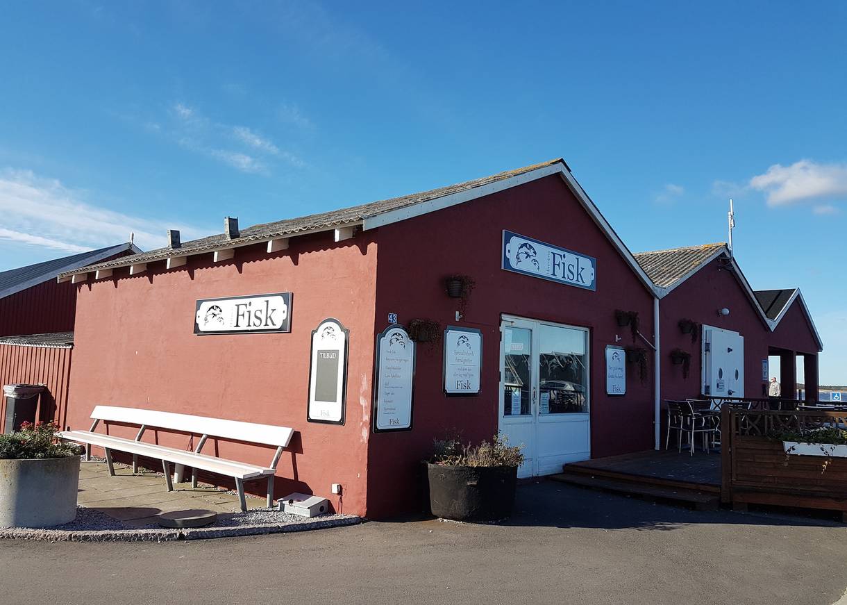 Fischbutik am Hafen
