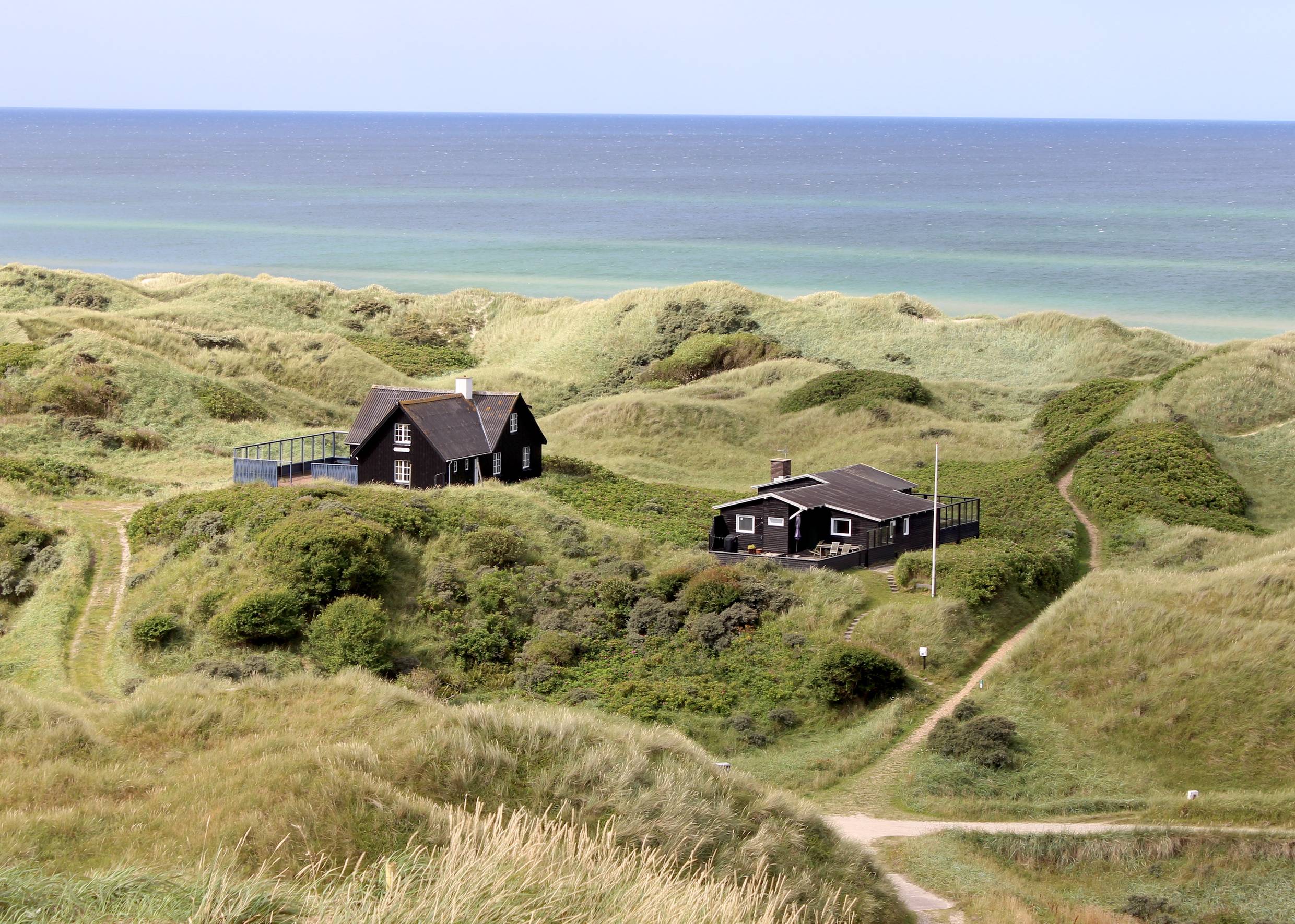 Ferienhäuser in den Dünen von Kettrup Bjerge