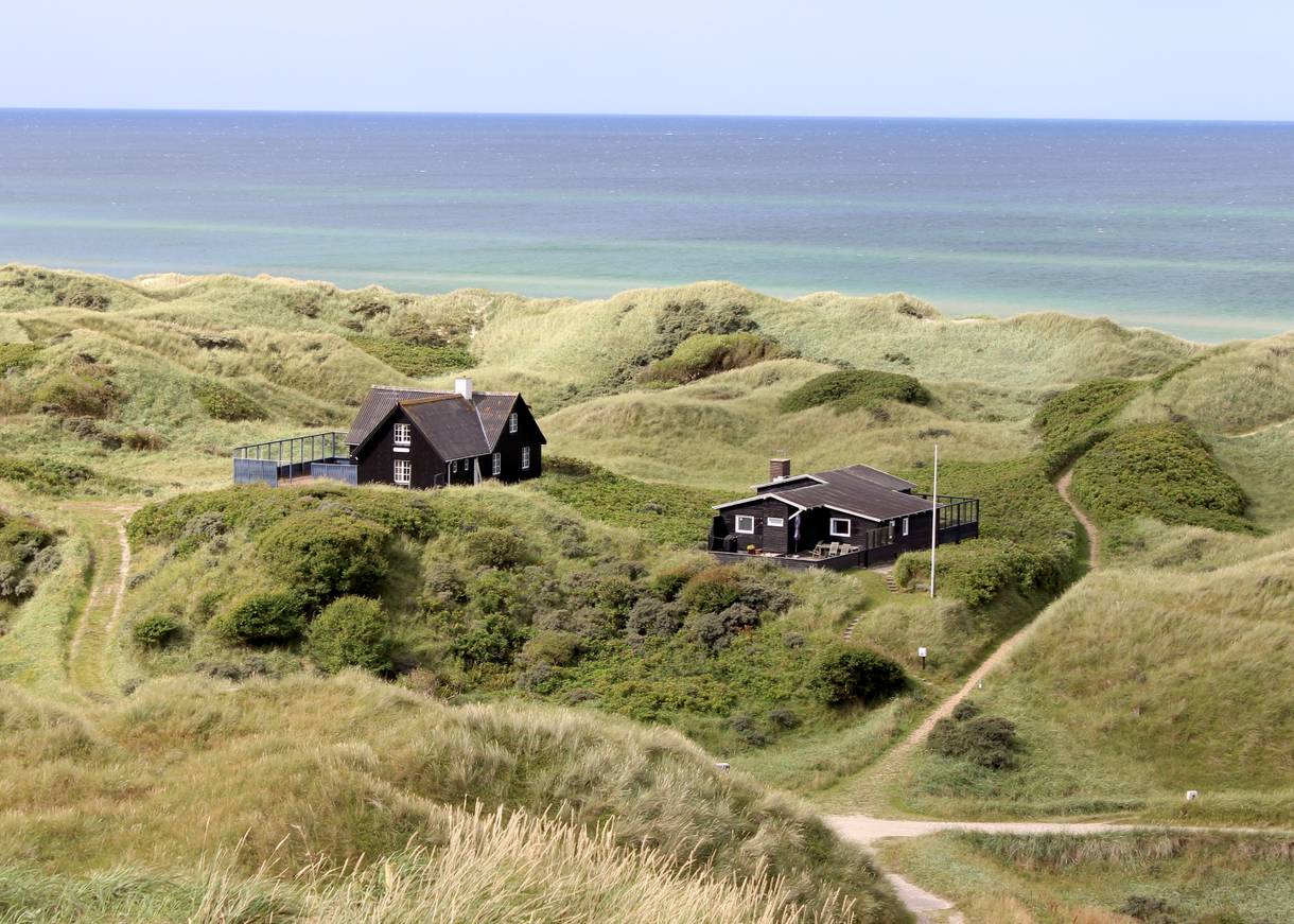 Ferienhäuser in den Dünen von Kettrup Bjerge