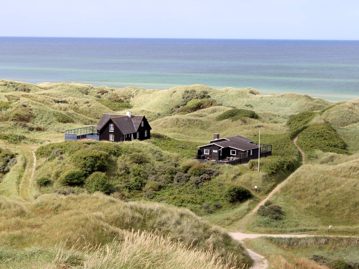Ferienhäuser in den Dünen von Kettrup Bjerge