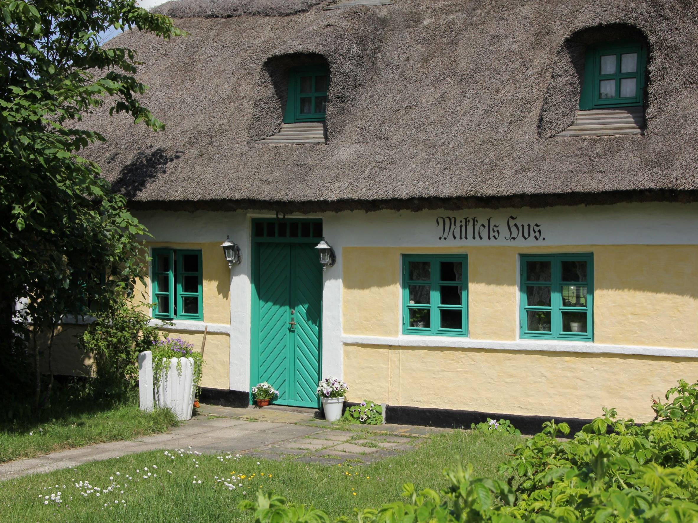 Fischerkate mit Reetdach