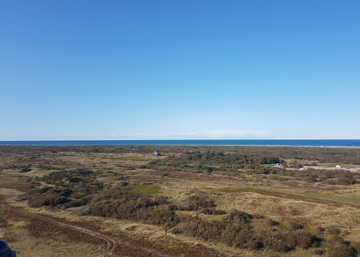 Blick auf unbebaute Dünenlandschaft in Grenen