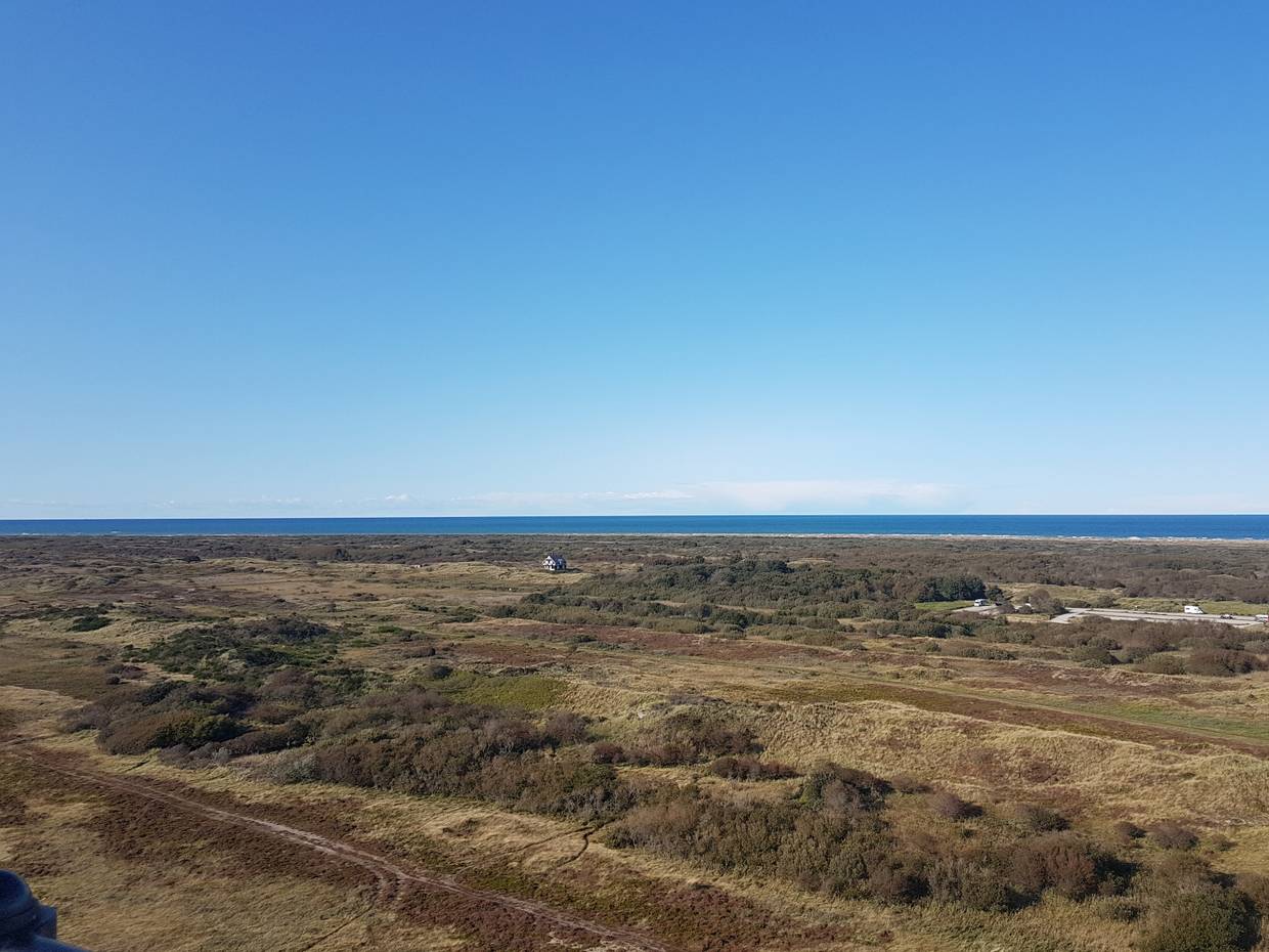 Blick auf unbebaute Dünenlandschaft in Grenen