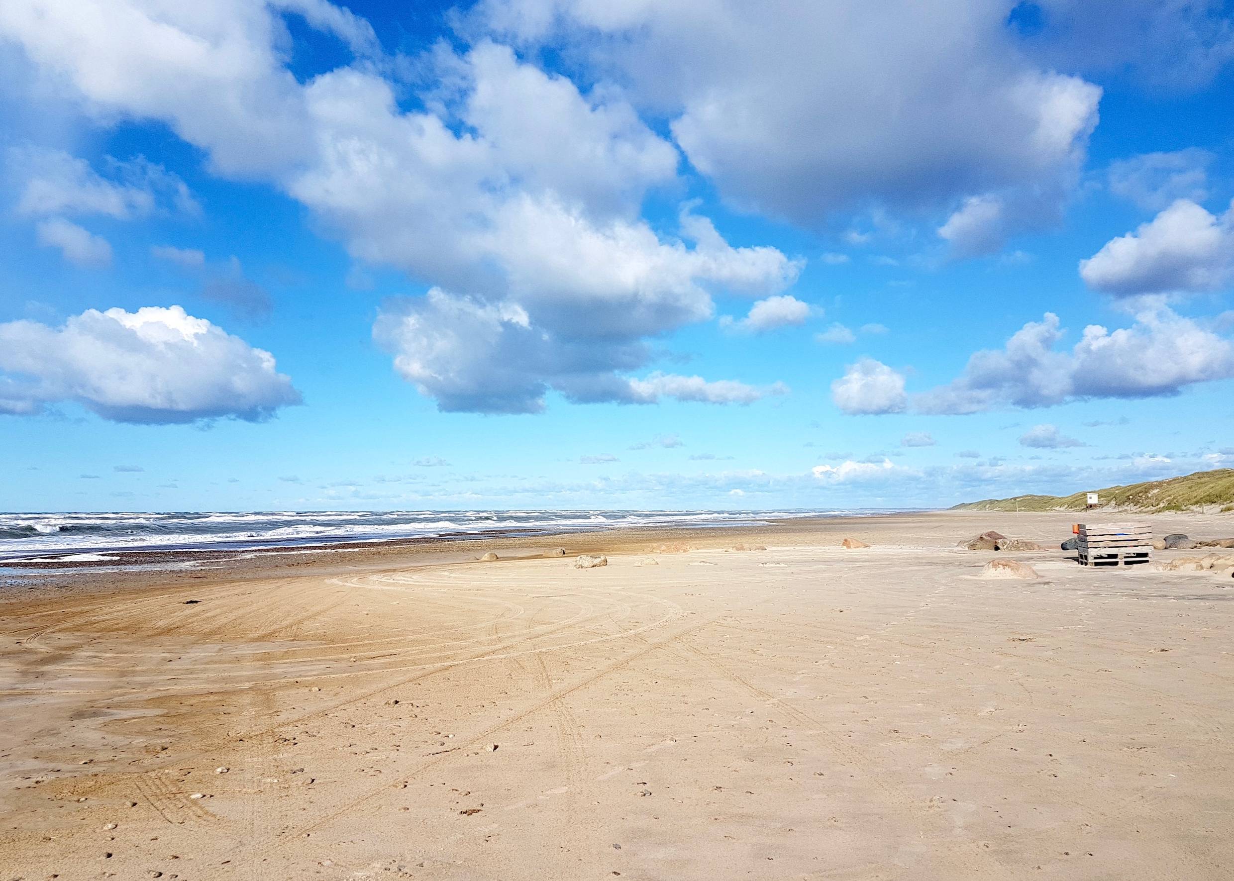 Strandzufahrt zwischen den Dünen
