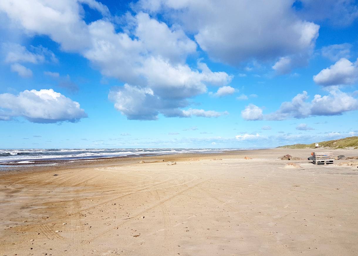 Strandzufahrt zwischen den Dünen