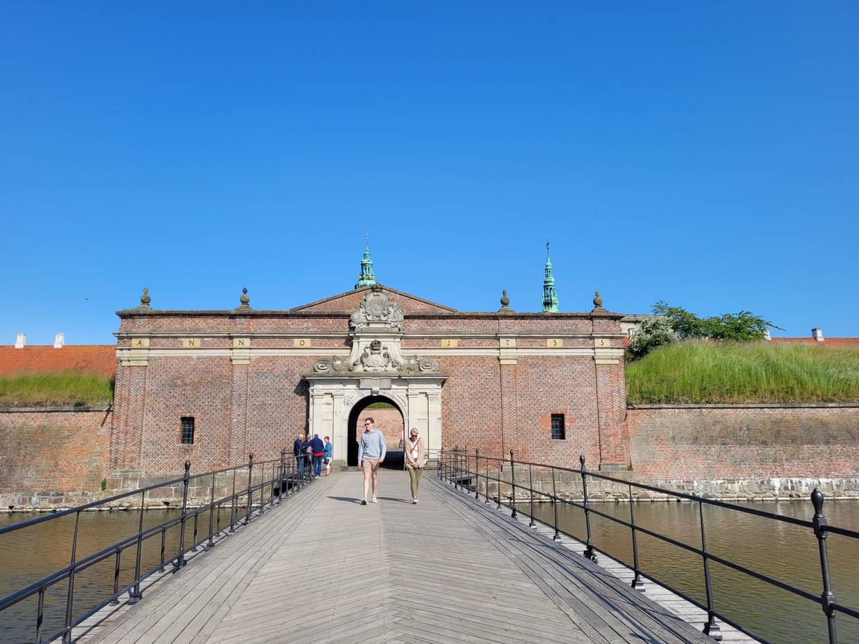 Eingangstor zur Festungsanlagen der Kronborg
