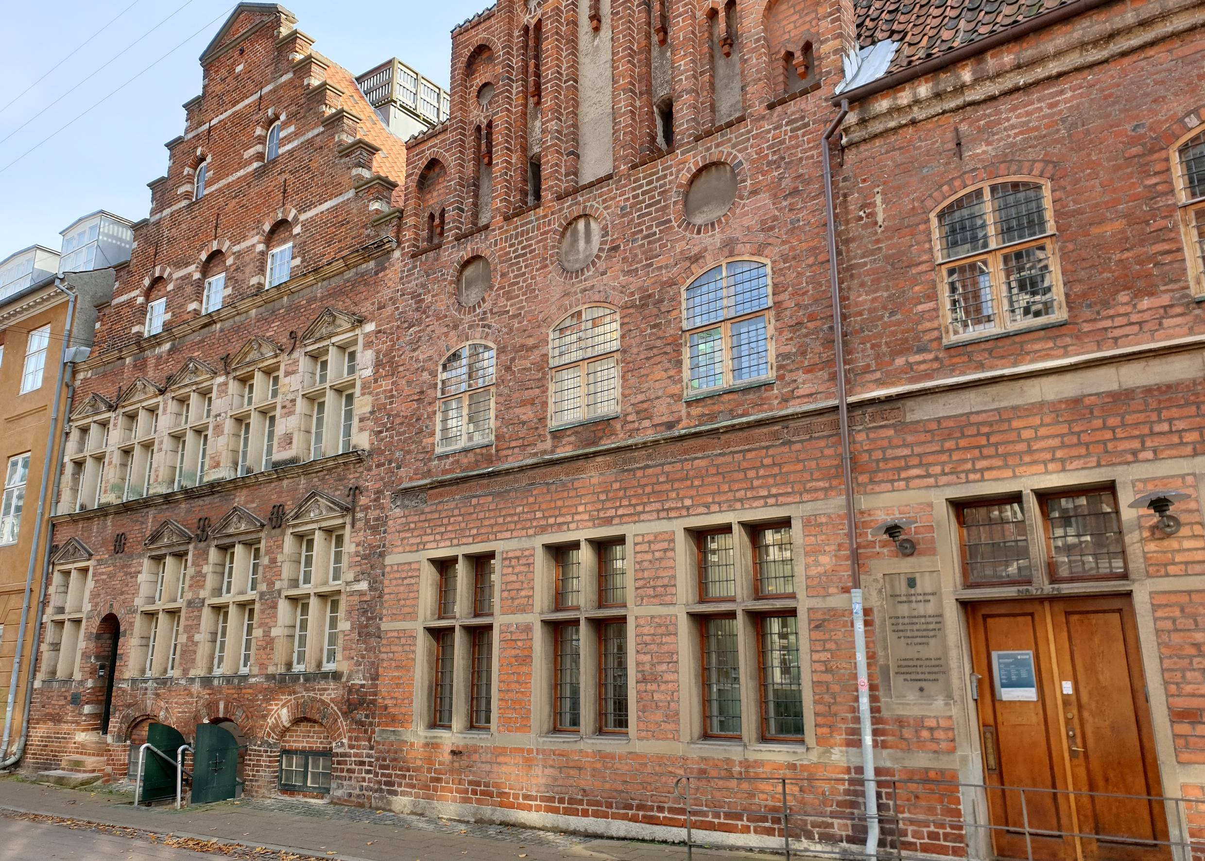 Backsteinhöfe aus dem 16. Jahrhundert