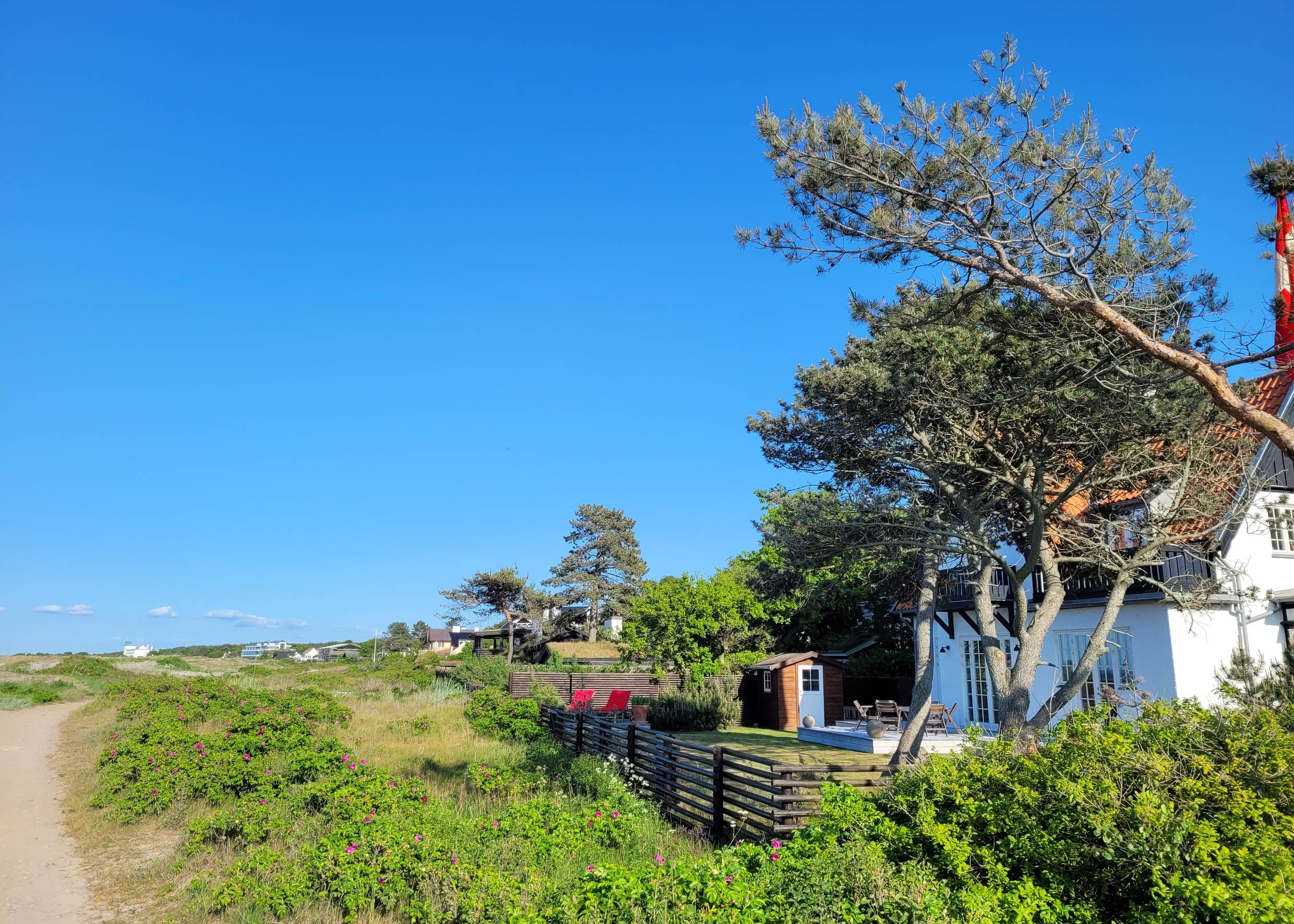 Ferienhaus mit Meerblick direkt am Strand
