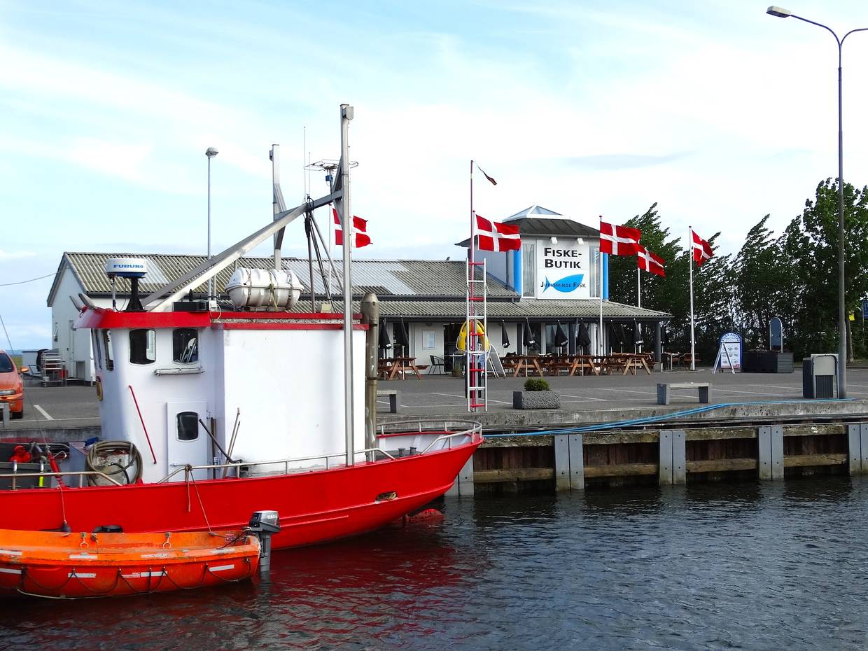 Fischrestaurant am Hafen