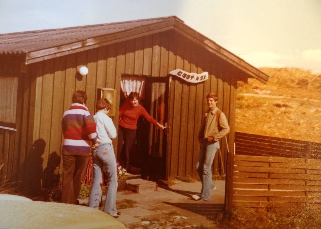 Ferienhausfoto aus den 70er Jahren