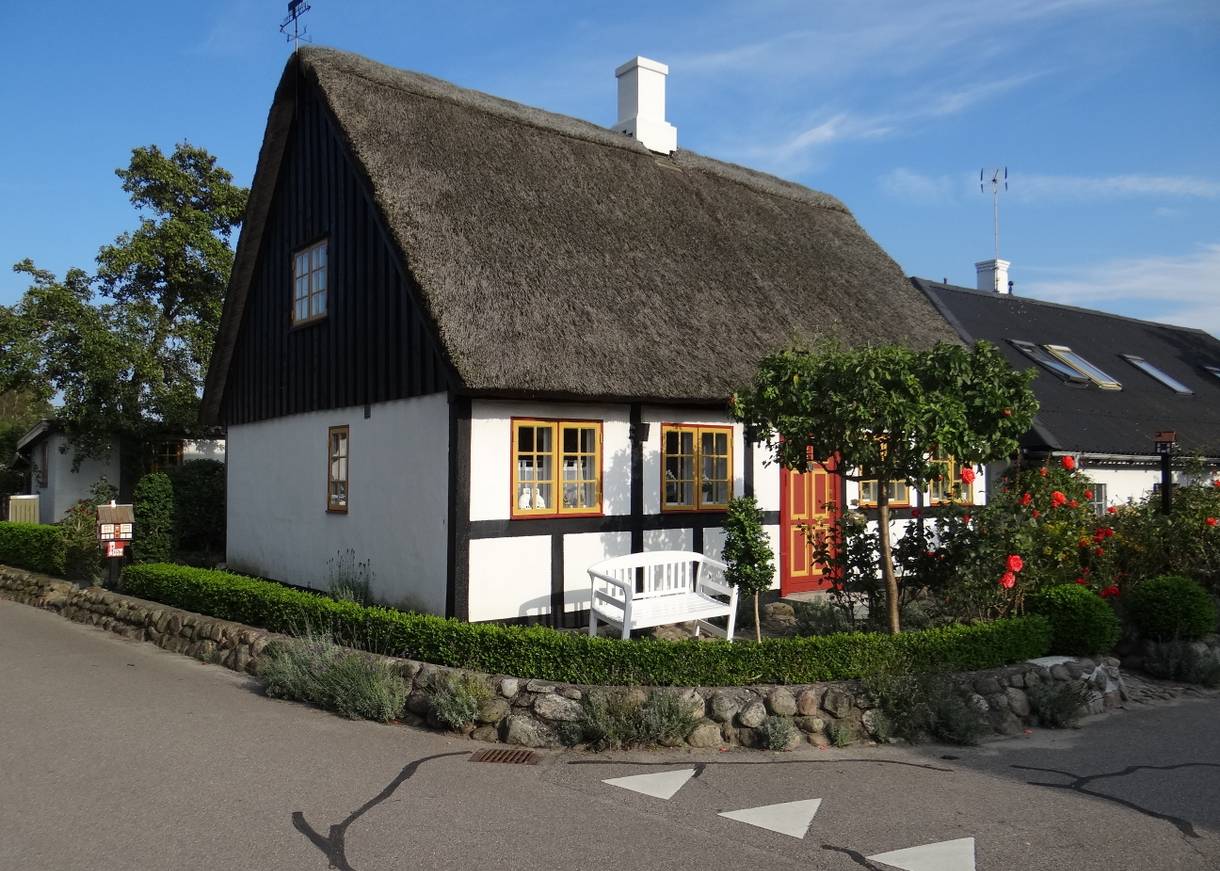 Fachwerkhaus auf Samsø in Nordby 