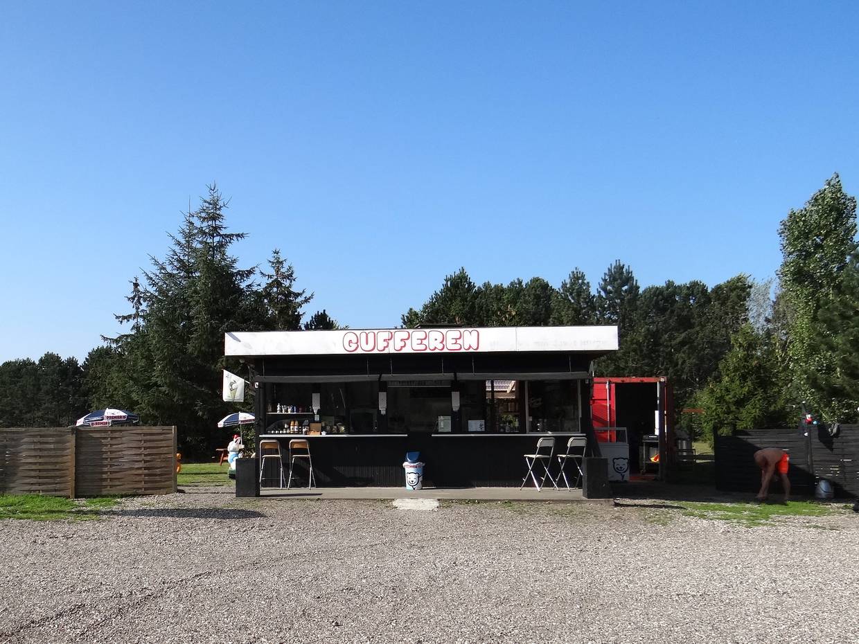 Kiosk am Strandparkplatz