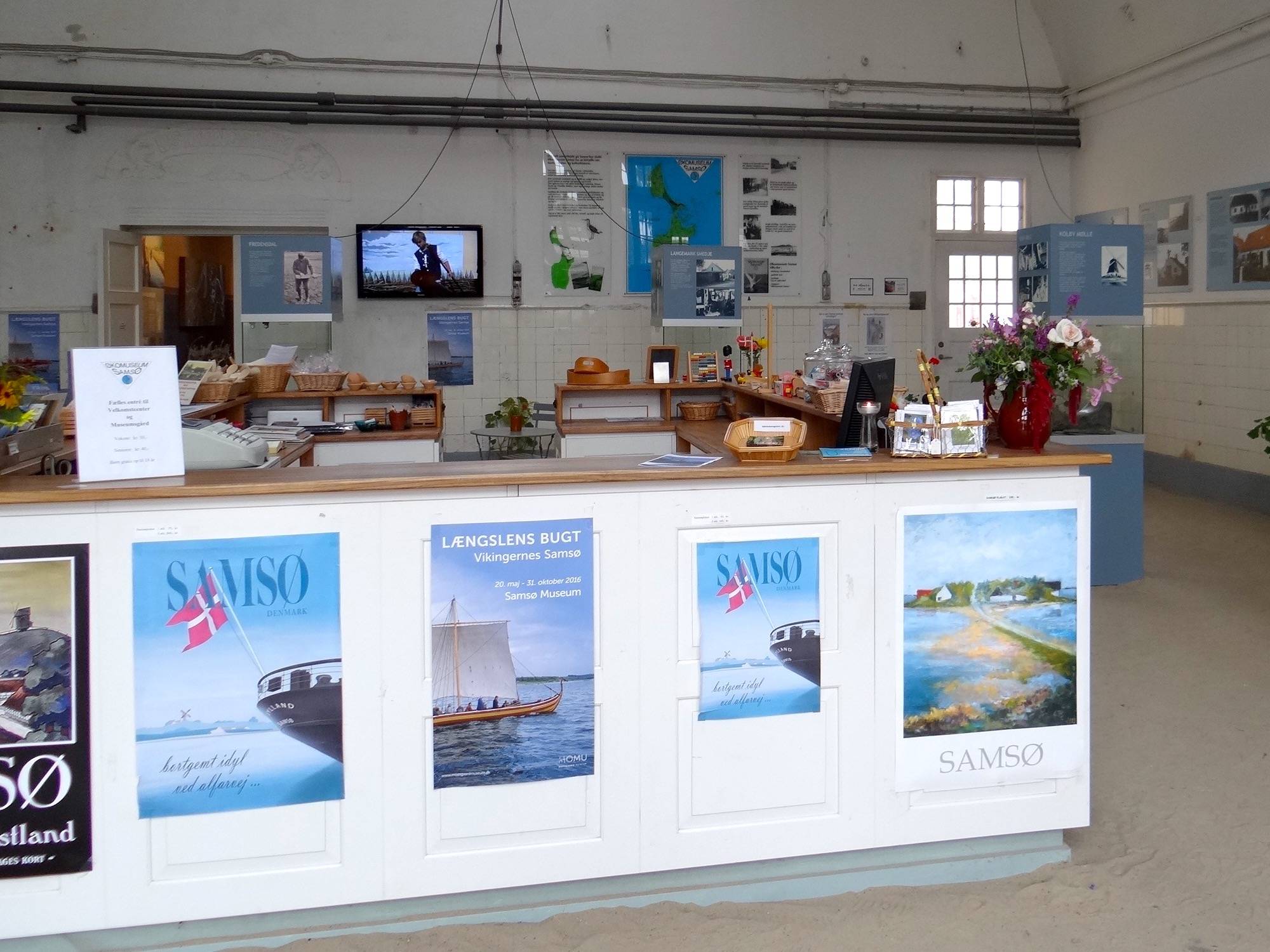 Tresen der Touristeninformation